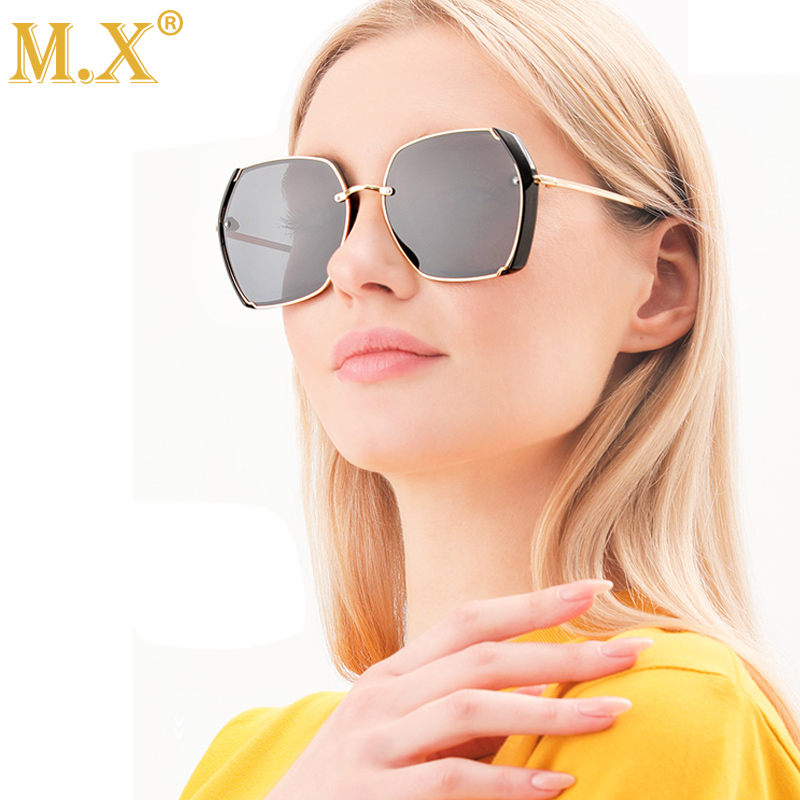 2021 새로운 브랜드 디자이너 여성 선글라스 다각형 프레임 금속 패션 여행 편광 된 선글라스 운전 안경 Uv400 X223